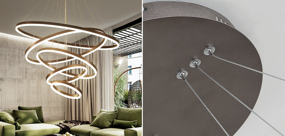 Люстра Ribbon Circles Chandelier