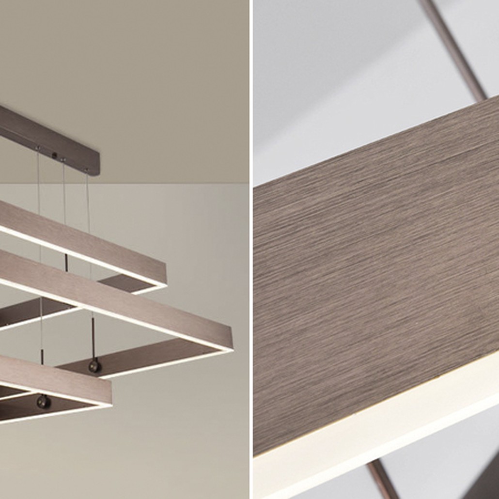 Люстра Ribbon Squares Chandelier