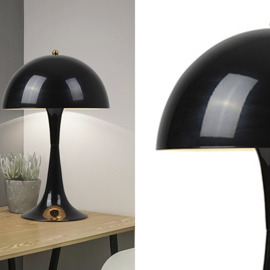 Настольная лампа Walter Table Lamp black
