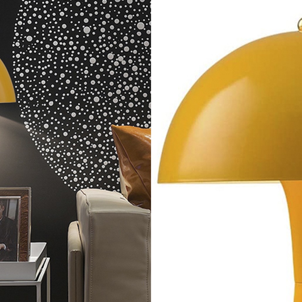 Настольная лампа Walter Table Lamp yellow