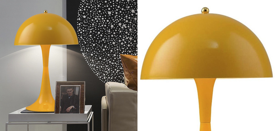 Настольная лампа Walter Table Lamp yellow