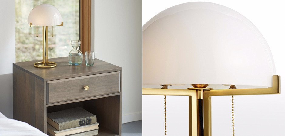 Настольная лампа White Dome Table Lamp
