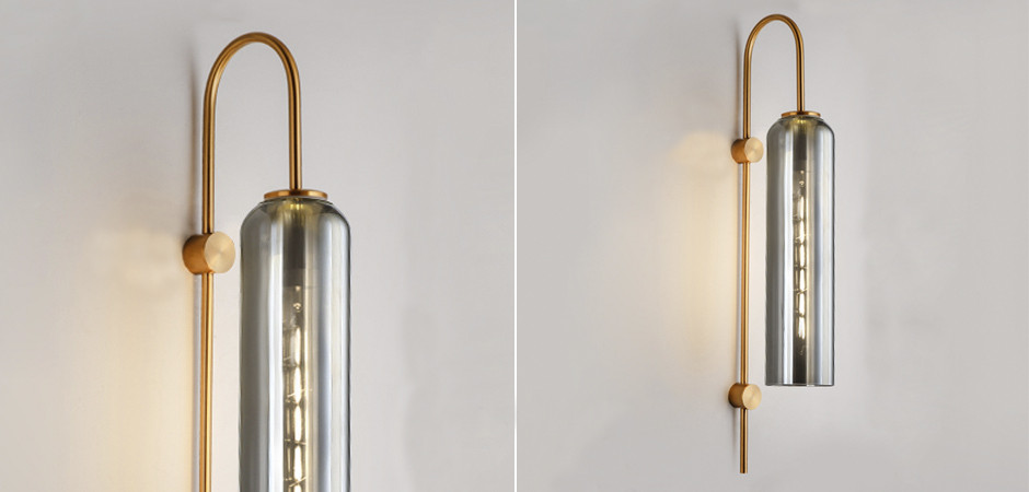 Бра float Wall Sconce Gray