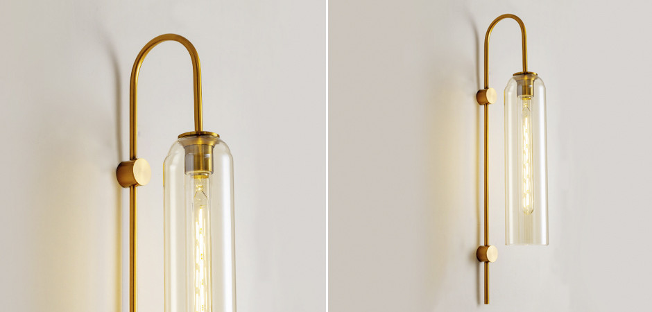 Бра float Wall Sconce Transparent