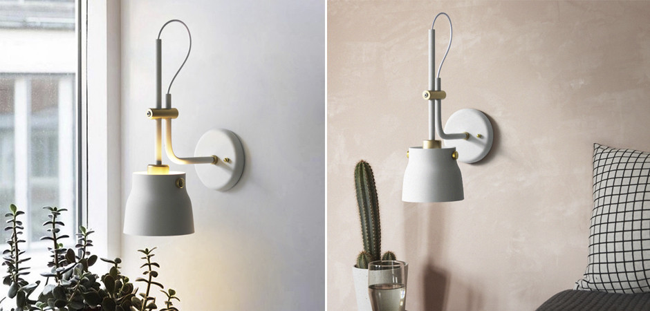 Бра RAM PLASENCIA Wall Lamp white