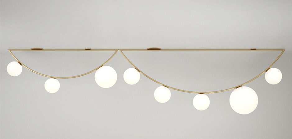 Потолочный светильник Atelier Areti Girlande Ceiling Crescent 5