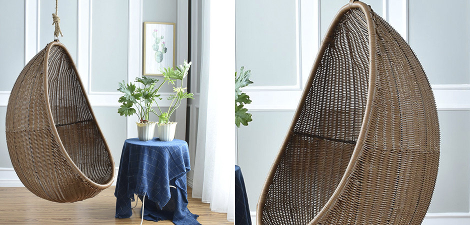 Кресло Wicker Egg Chair