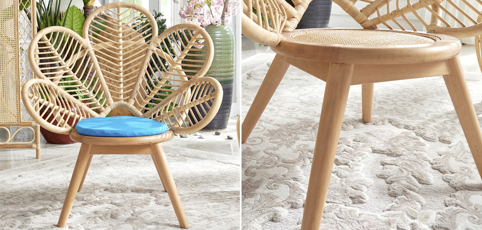 Кресло Braided Flower Chair