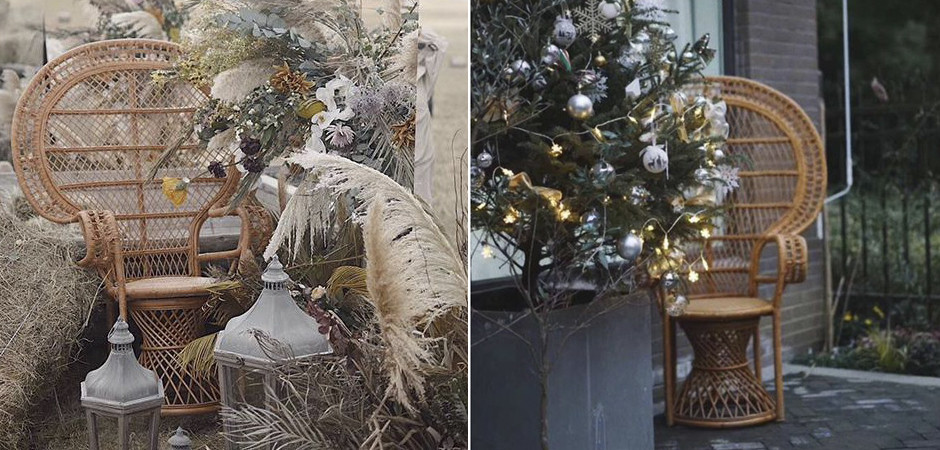 Кресло Braided Peacock Tail Chair