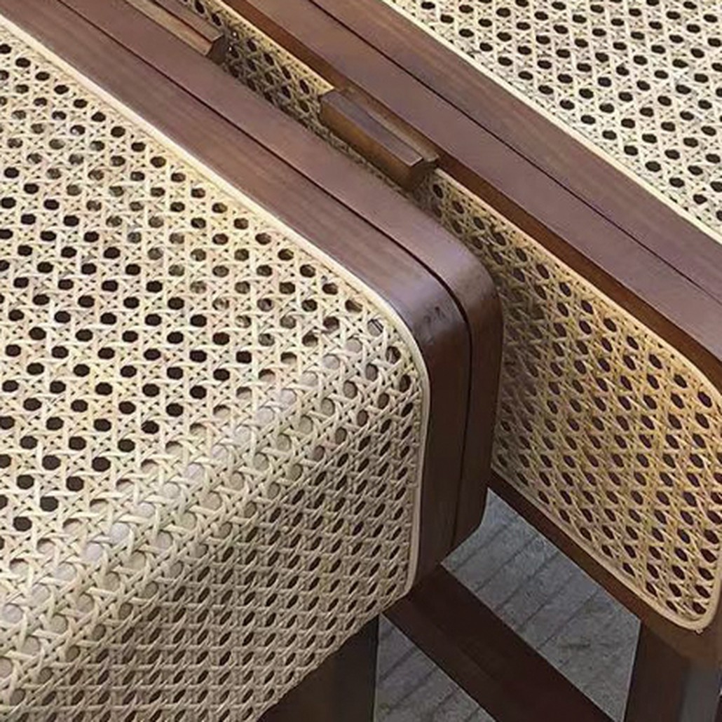 Тумба Rattan Mesh Nightstand
