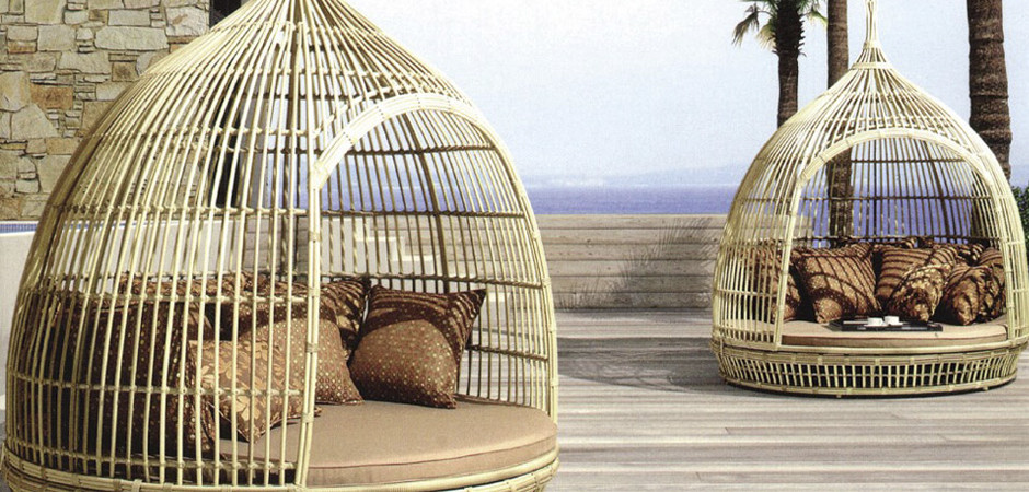 Диван Rattan Cage Sofa