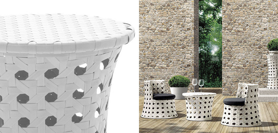 Кофейный стол White Braid Coffee Table