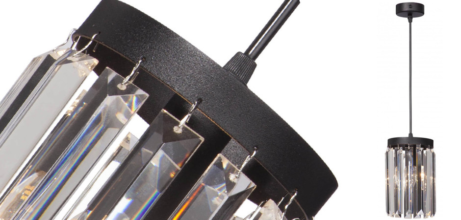 Светильник ODEON CLEAR GLASS Pendant lamp Прозрачное Стекло D 12