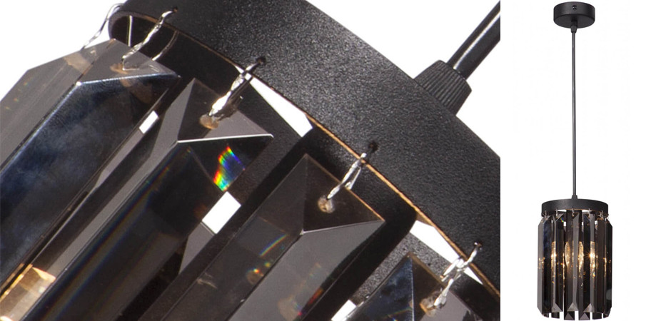 Светильник ODEON Smok Glass  Pendant lamp Стекло Смок D 12