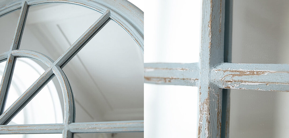 Зеркало Window Blue Patina Mirror