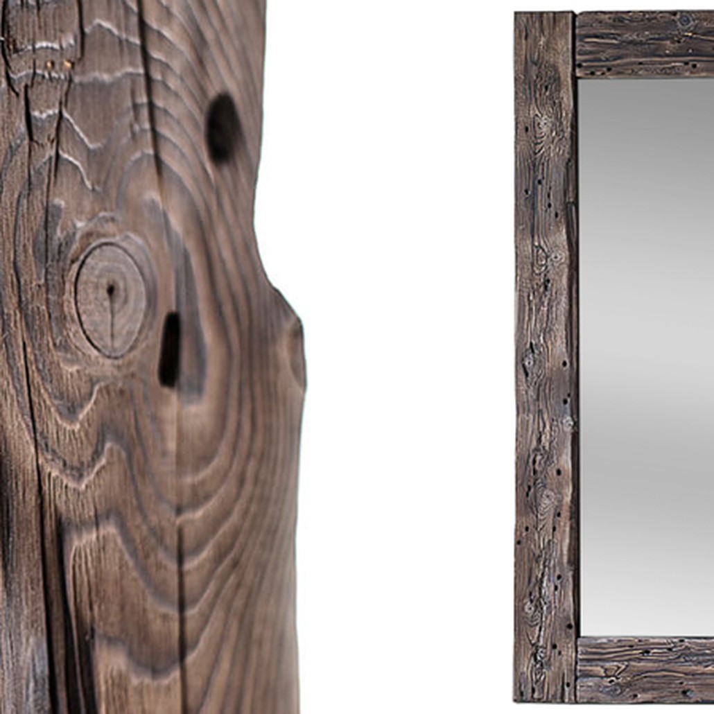 Зеркало Aged Wood Mirror