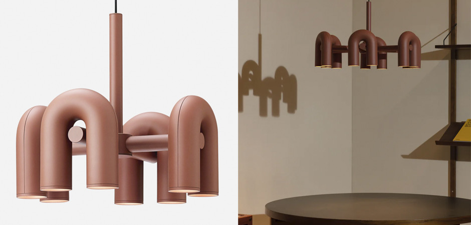 Люстра Cirkus AGO Lighting pink 4-6