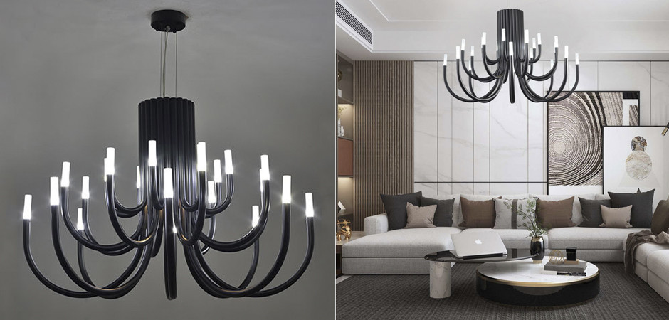 Люстра PALMA BY ALMA LIGHT Black