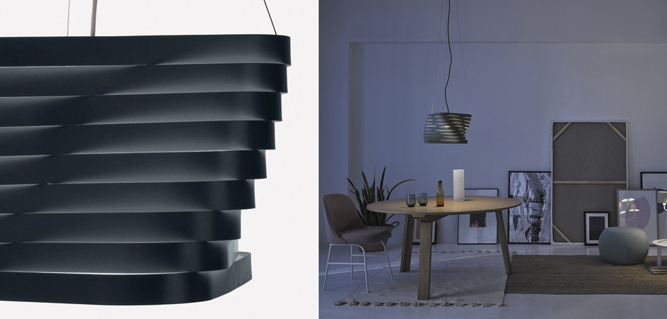 Подвесной светильник Pendant lamp BOOMERANG Almerich Black
