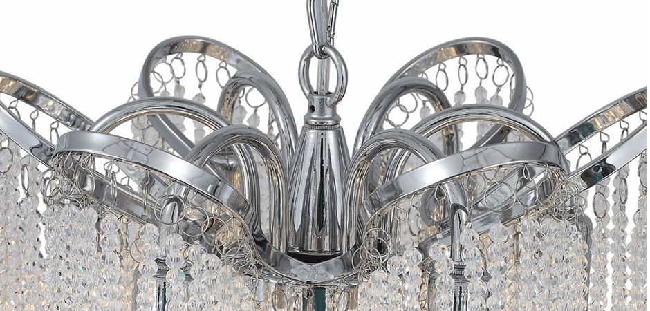 Люстра Crystal Rain chrome
