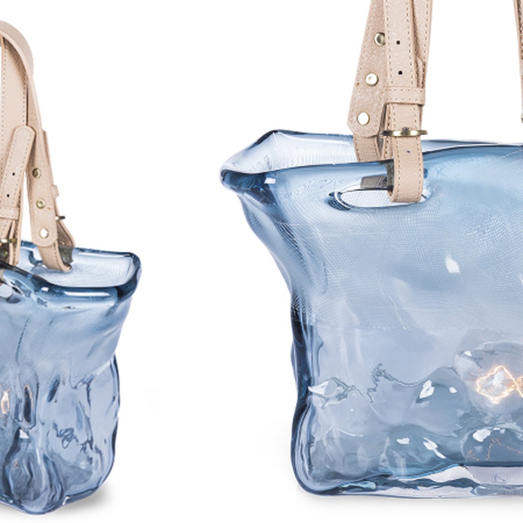 Настольная лампа Bag Lamp blue