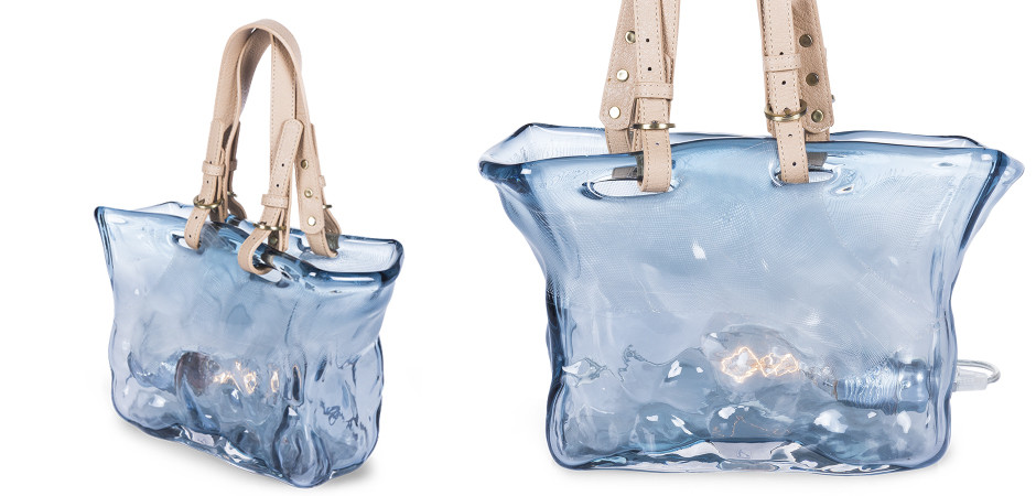 Настольная лампа Bag Lamp blue