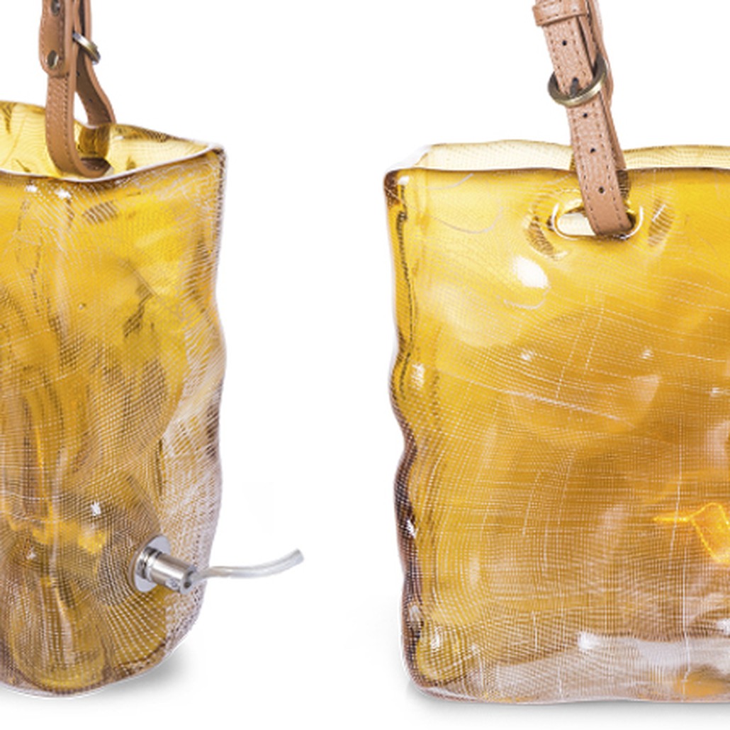Настольная лампа Bag Lamp yellow