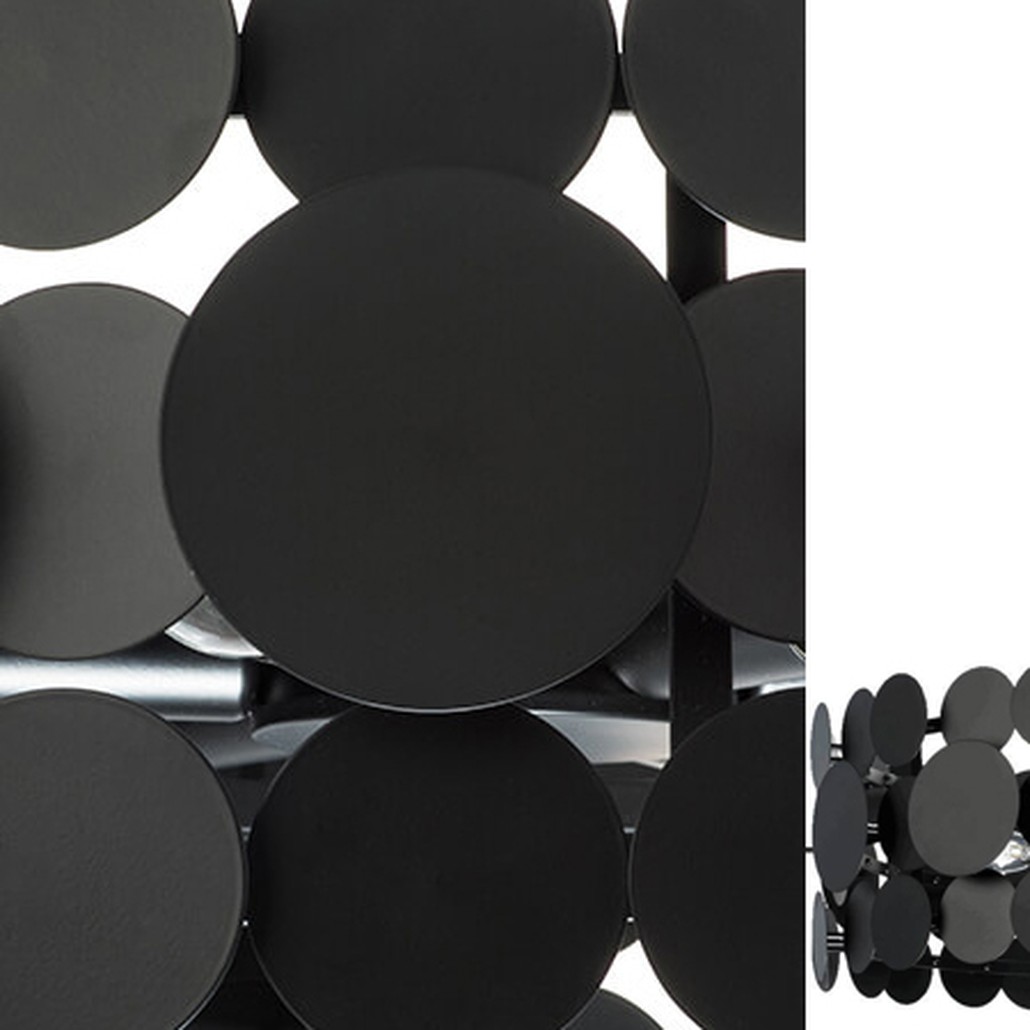 Люстра Black Matte Disk D60