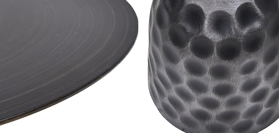 Приставной стол Cluster Surface Dark Nickel Side Table
