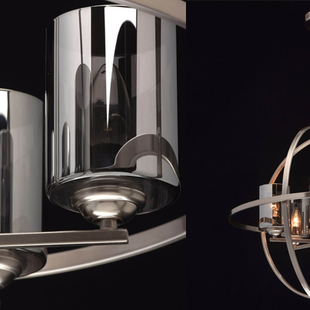 Люстра Chrome Cylinders 5