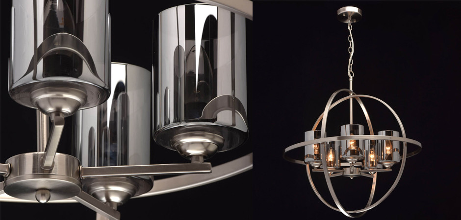 Люстра Chrome Cylinders 5