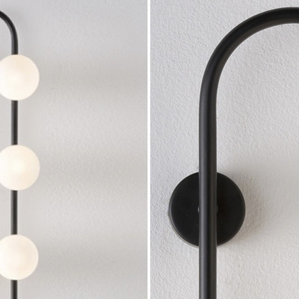 Бра HOOP WALL Lamp Black 6