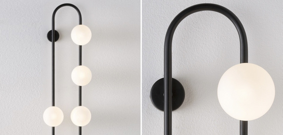 Бра HOOP WALL Lamp Black 6