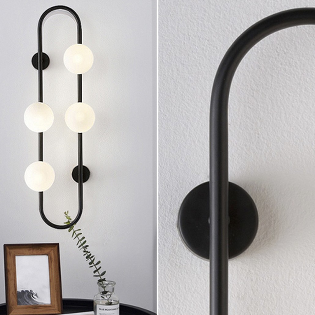 Бра HOOP WALL Lamp Black 4