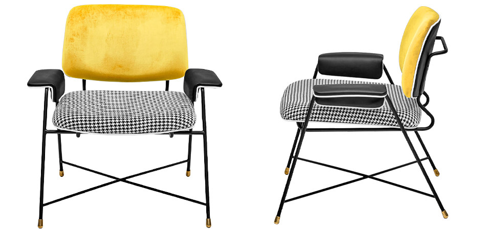 Кресло Bagot Chair Yellow