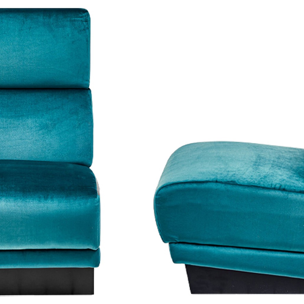Кресло Berkeley Chair Turquoise