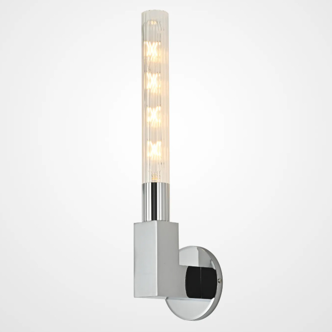Бра CANNELLE wall lamp SINGLE Sconces Chrome