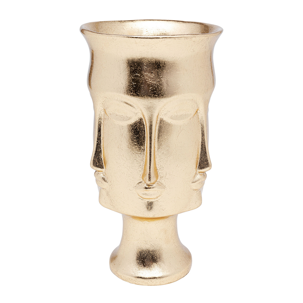 Ваза VASE MANY FACE Gold