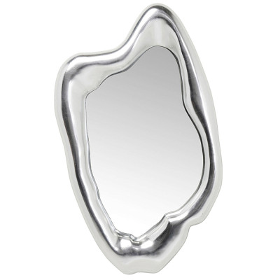 Зеркало в серебряной раме Liquid Iron