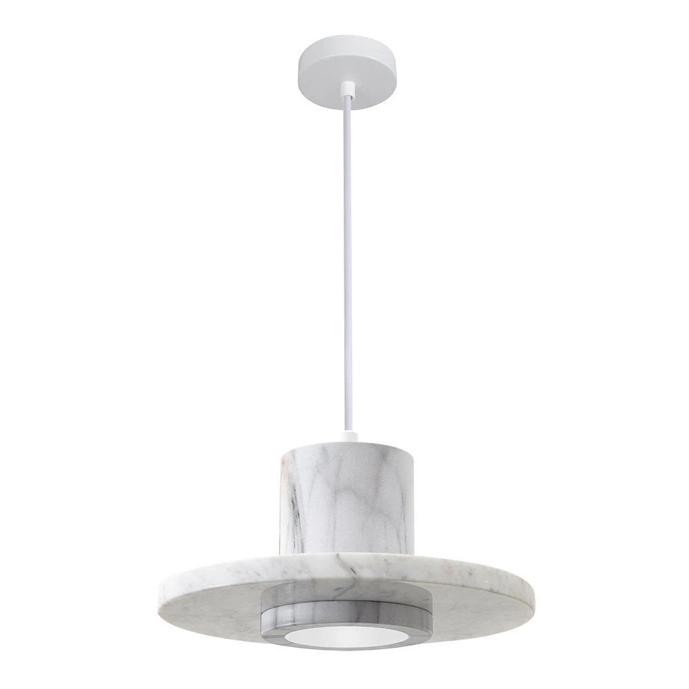 Подвесной светильник Douro Light белый мрамор
