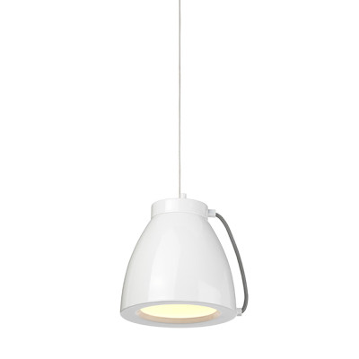 Подвесной светильник белого цвета с полусферическим плафоном Elstead Lighting