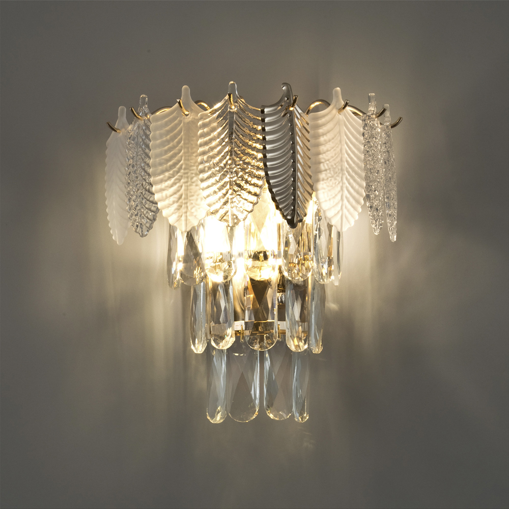 Бра Feather c Рельефным Стеклом