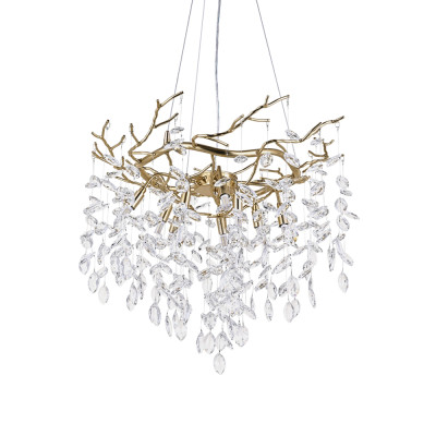 Люстра Floes Gold Хрустальная