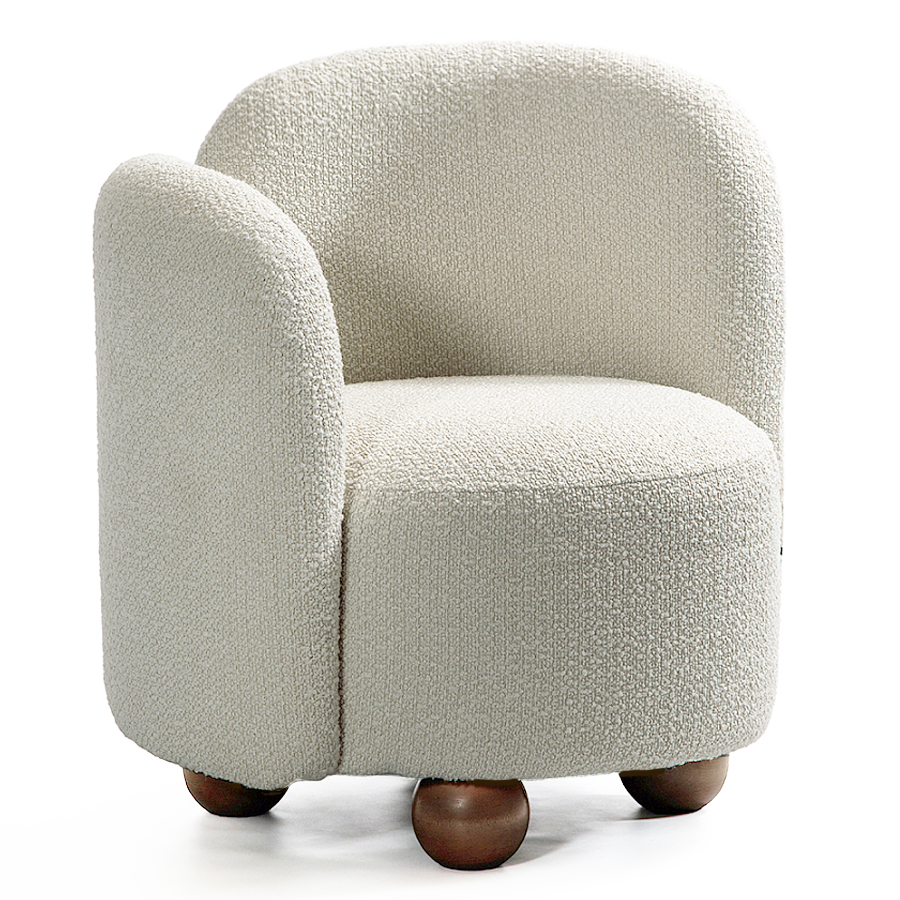 Кресло White Wooden Balls