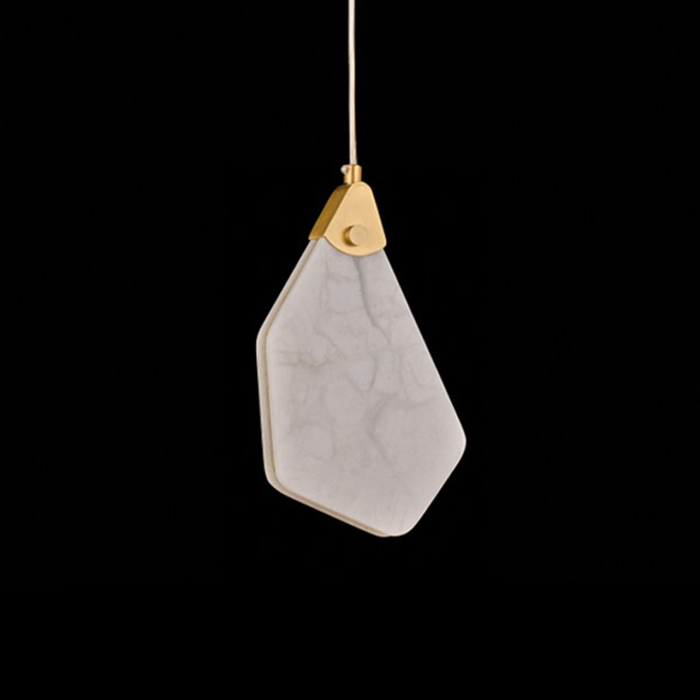 Подвесной светильник фигурный плафон Stone Polygon