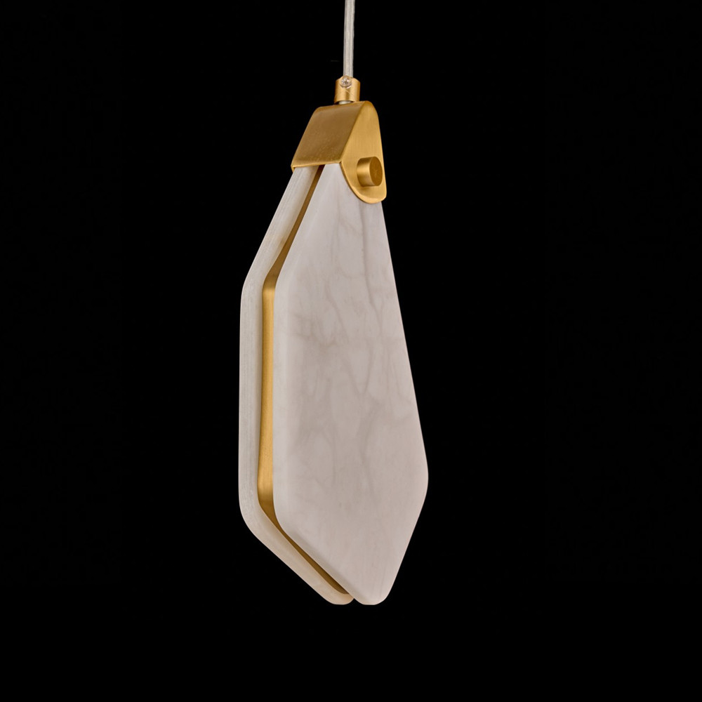 Подвесной светильник фигурный плафон Stone Polygon