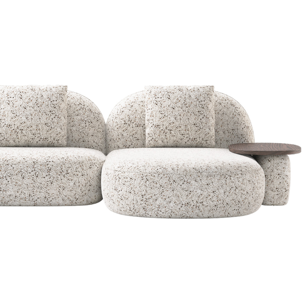 Модульный Диван Orus с кушеткой и столиком