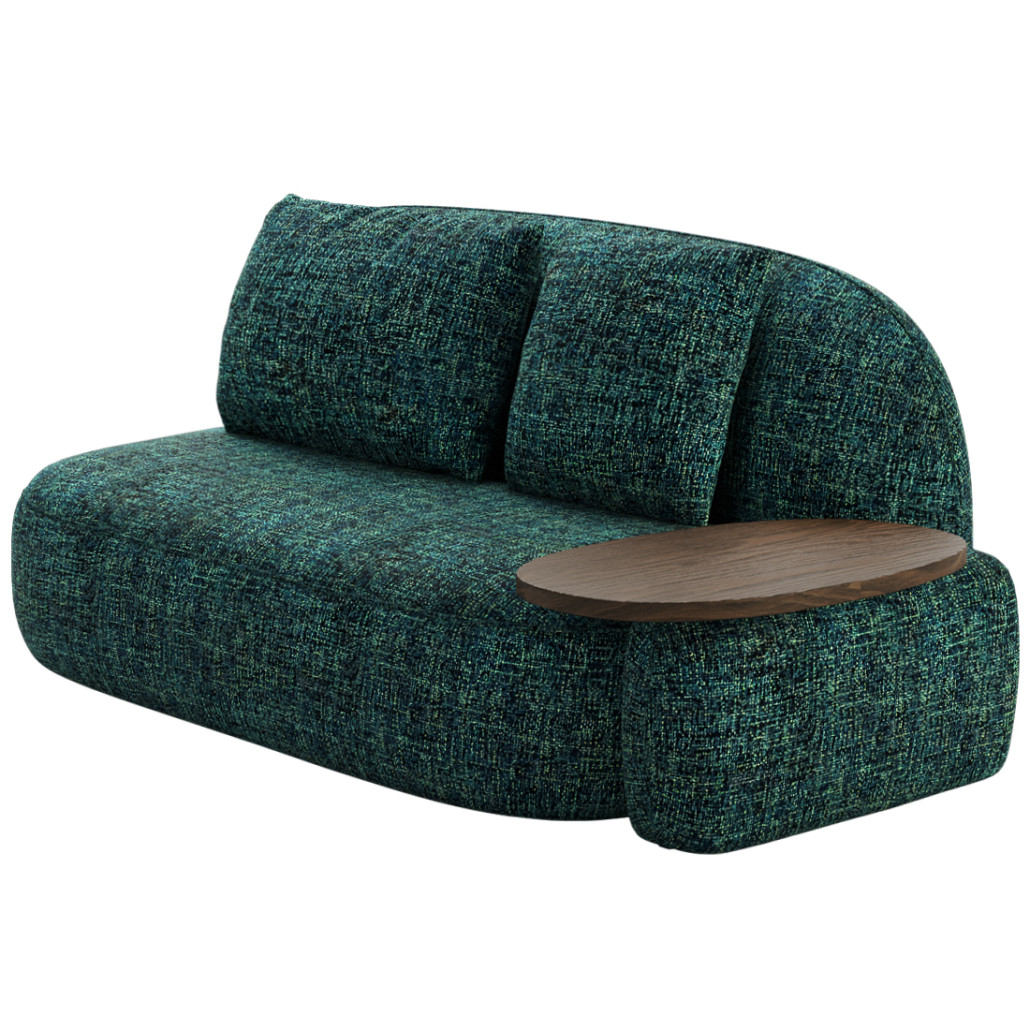 Двухместный модульный диван Orus со столиком