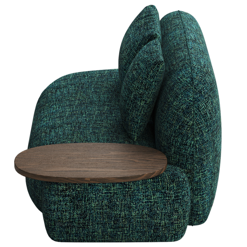 Двухместный модульный диван Orus со столиком