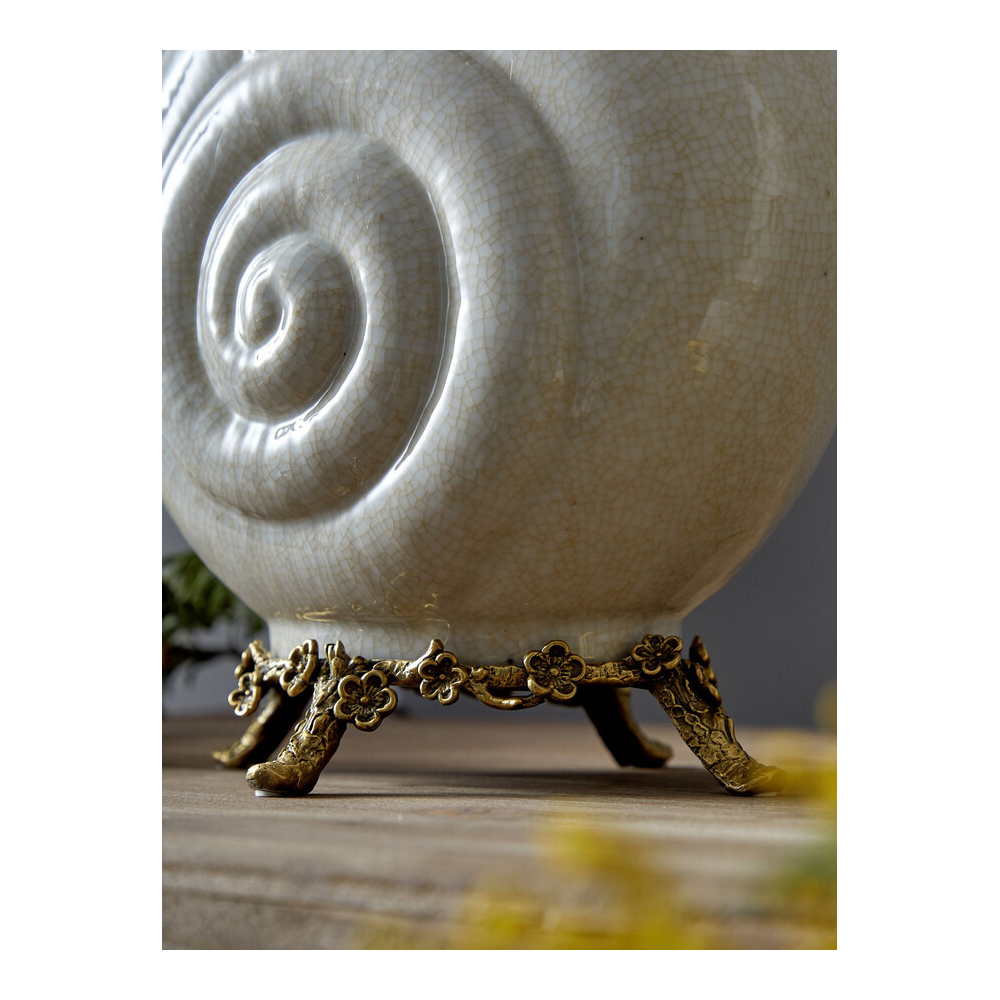 Подсвечник с декором из птиц на ветвях Birds of Paradise